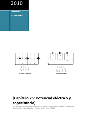 Capítulo 25: Potencial eléctrico y capacitancia